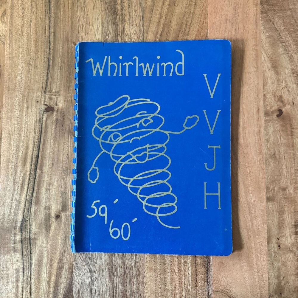 1960 Victor Valley Junior High School Yearbook Victorville CA Whirlwind Vol 1